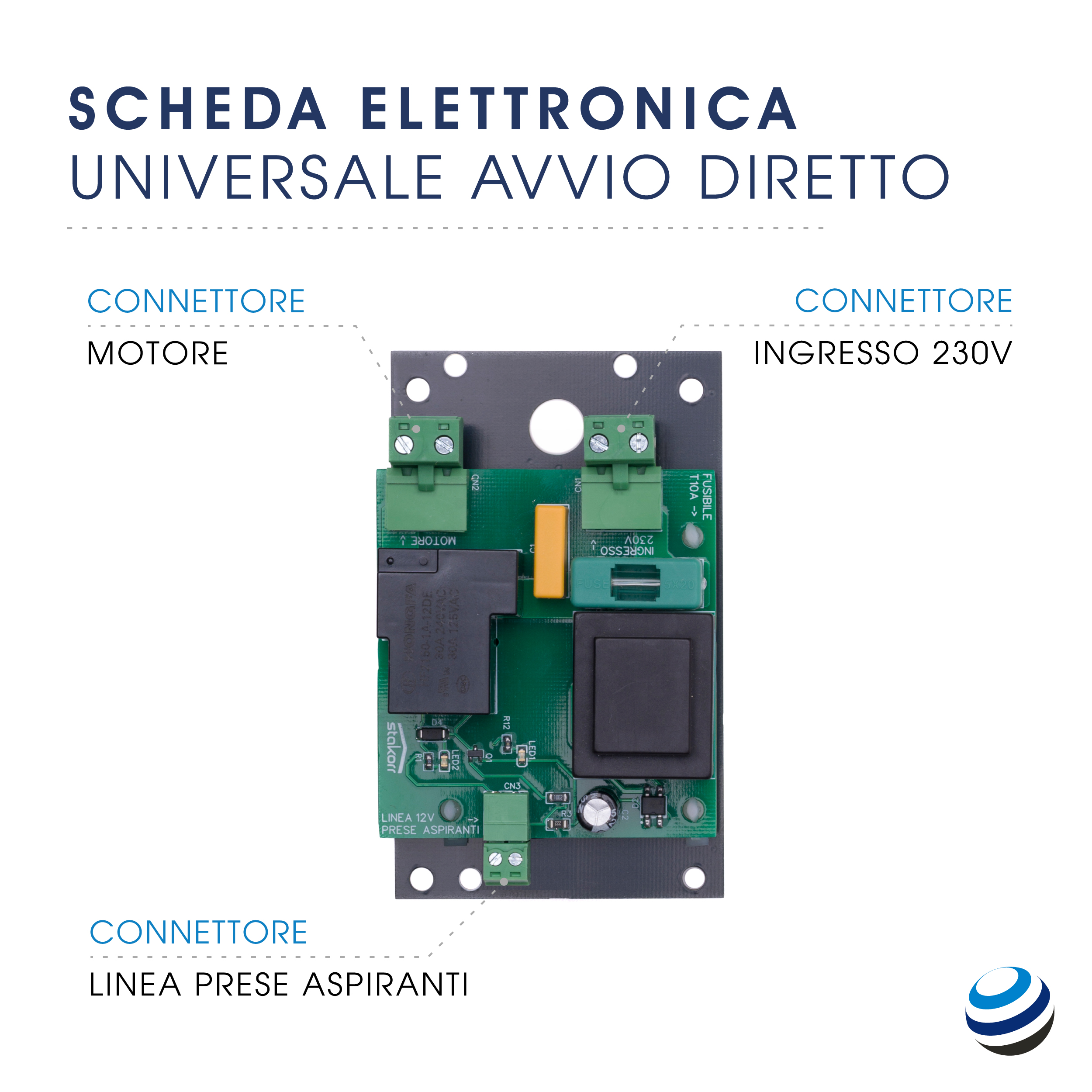 Scheda Elettronica Alimentazione Originale Ariete Per Aspirapolvere Jet Force 2200 2791 - PCB Compatibile