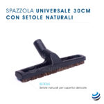 Spazzola universale cm 30 con setole naturali - immagine 2