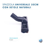Spazzola universale cm 30 con setole naturali - immagine 5