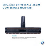 Spazzola universale cm 35 con setole naturali - immagine 4