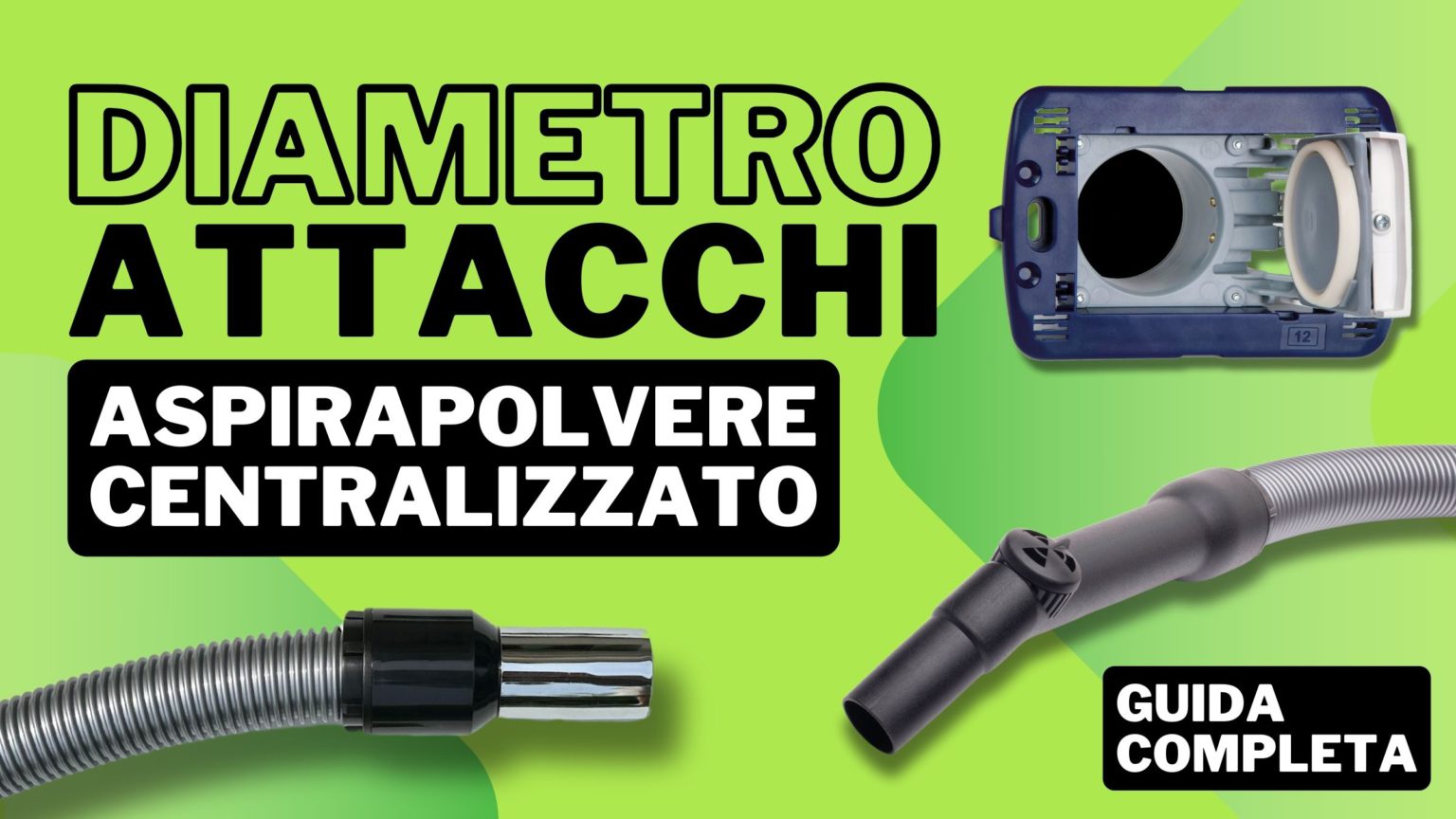 Presa Aspirazione Centralizzata Nadair Retraflex - Grigio, Per Aspirapolvere Da Incasso A Muro - Foto 3